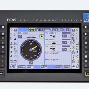 ECoS 2.5 Command Station, with 7" Touch Display, 6A, 15-21V 150W Output